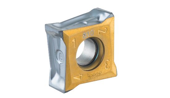 Indexable insert T890 with complex shape.